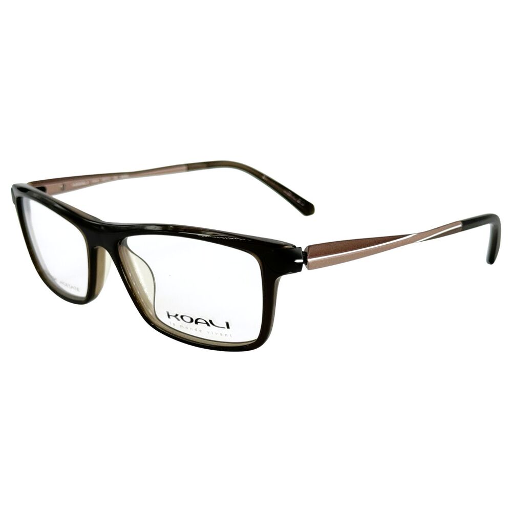 Morel Koali 7721K Womens Plastic Eyeglass Frame NM090 Dark Brown 53-14 France